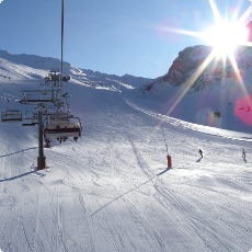 Val D'Isere Ski Run